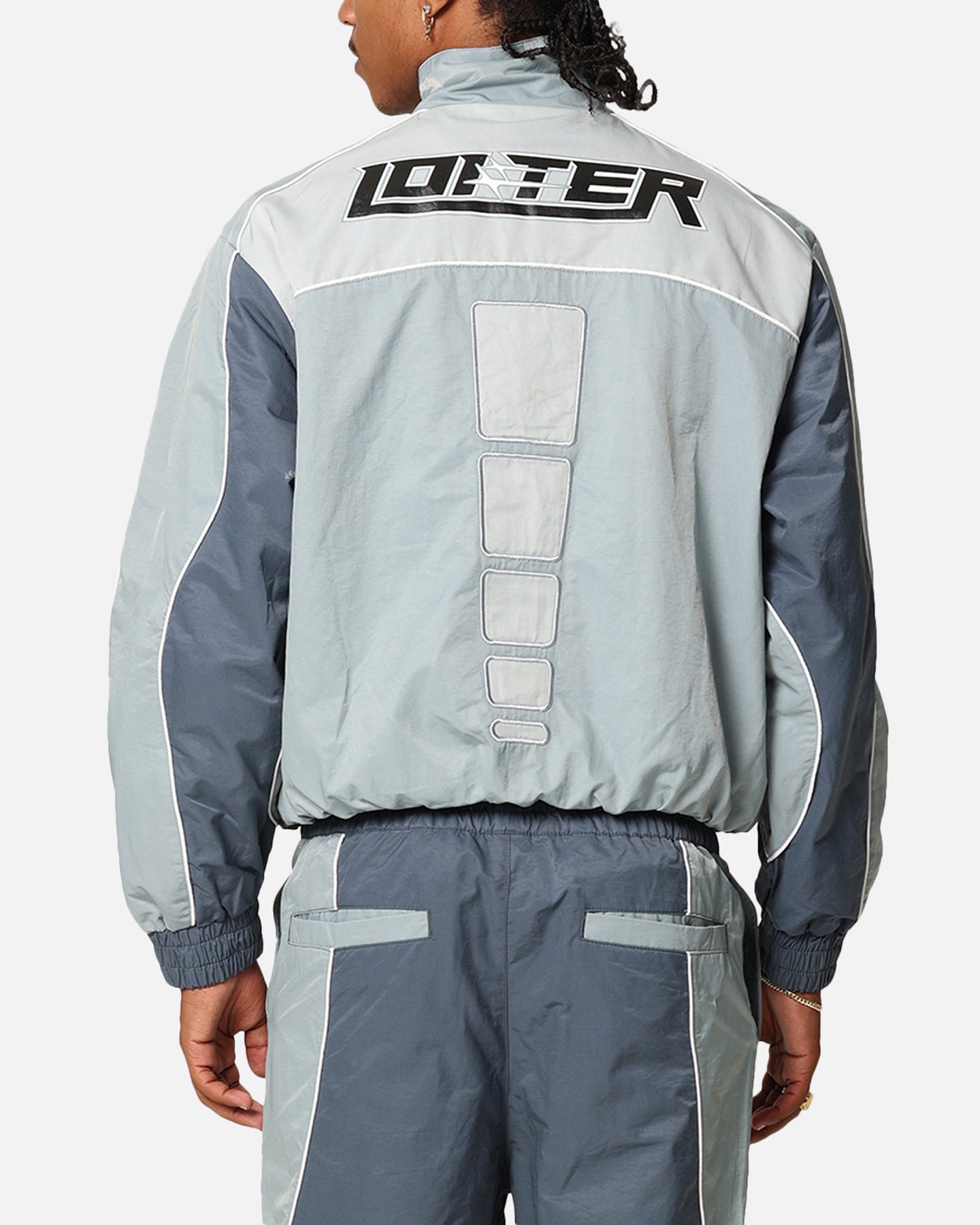 80s フリーメイソン　レーシングジャケット Lu Lu Temple 裏ボア Loiter Paradise Track Jacket Blue | Culture Kings US
