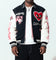 Loiter Oasis Varsity Jacket Black