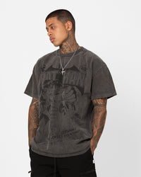 Goat Crew X DC Batman Issue #251 Heavyweight Vintage T-Shirt Black Wash