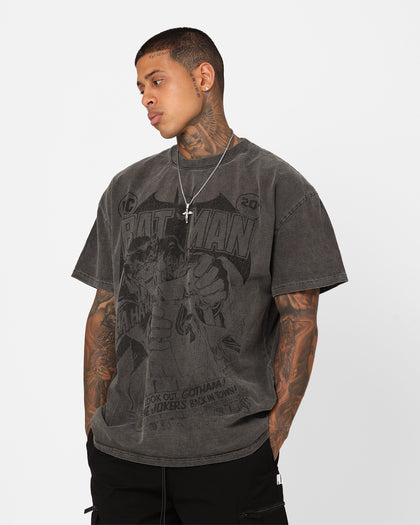 Goat Crew X DC Batman Issue #251 Heavyweight Vintage T-Shirt Black Wash