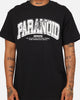 Rats Get Fat Paranoid T-Shirt Black