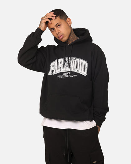 Rats Get Fat Paranoid Hoodie Black