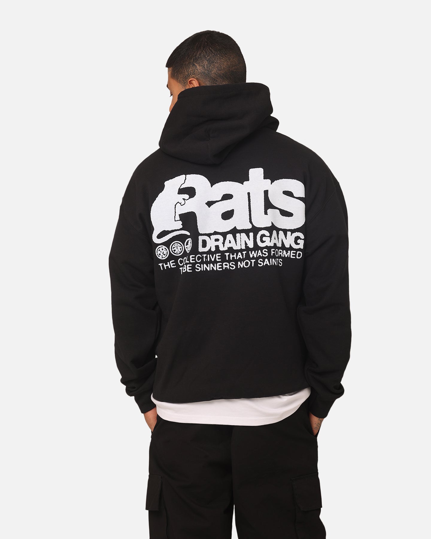 Rats Get Fat Drain Gang Hoodie Black | Culture Kings US