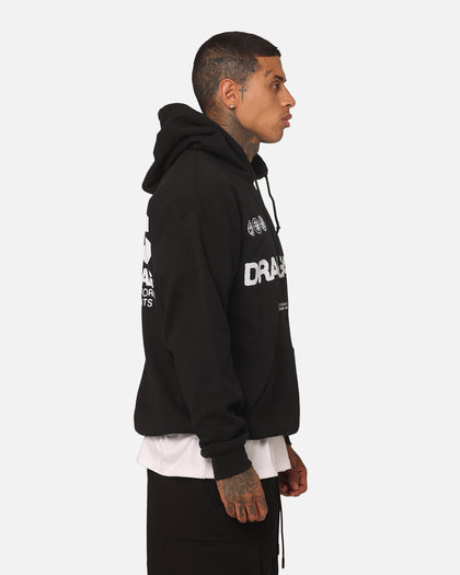 Rats Get Fat Drain Gang Hoodie Black
