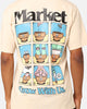 Market Grow With Us T-Shirt Ecru