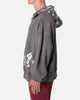 MNML Destroyed Painter Hoodie Charcoal Grey