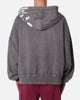 MNML Destroyed Painter Hoodie Charcoal Grey