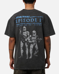 Star Wars Episode II '02 Heavyweight Vintage T-Shirt Black Wash