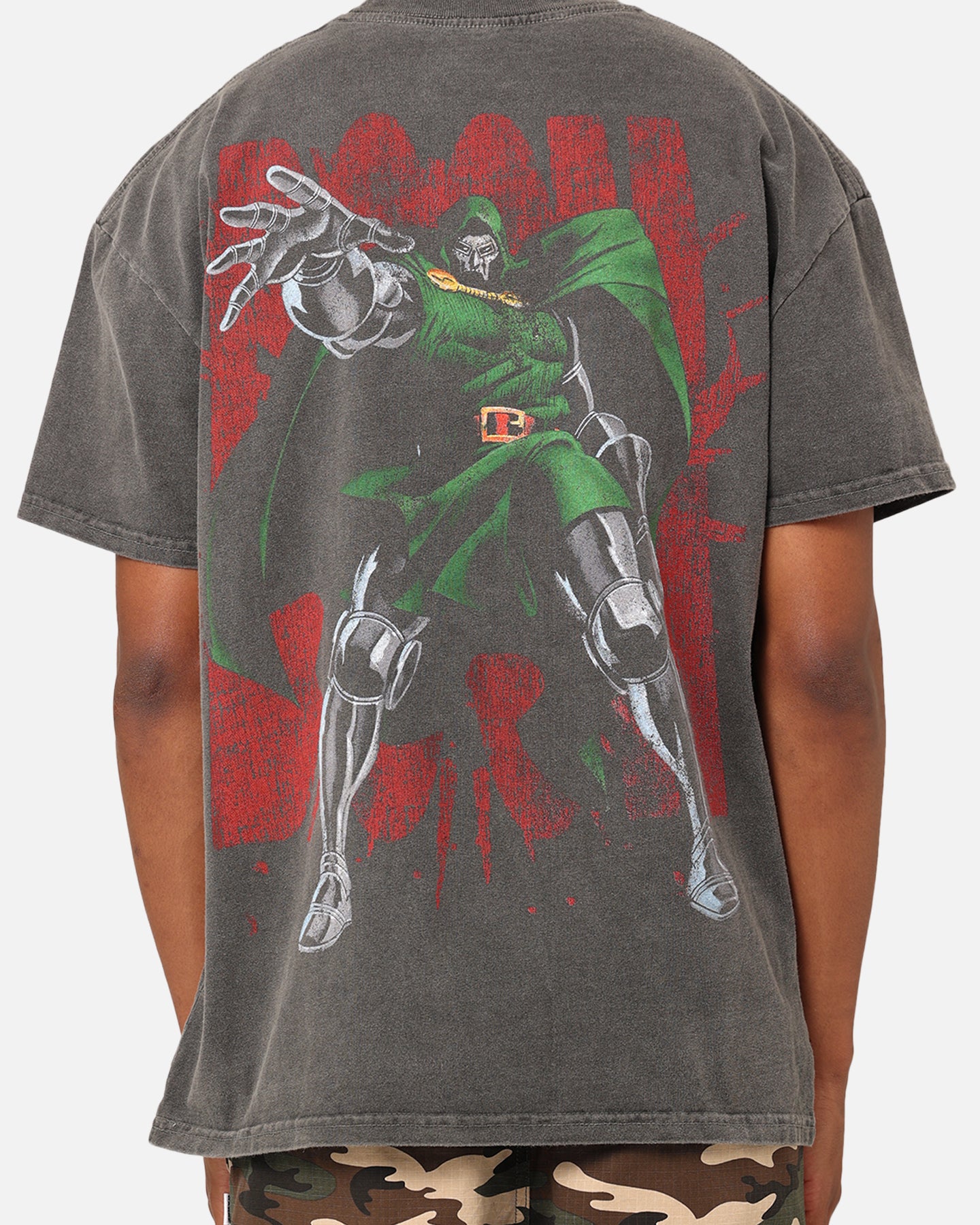 70s USA古着 マーベル Dr Doom プリントTシャツ vintage American Thrift Marvel Doctor Doom All Over Print T-Shirt
