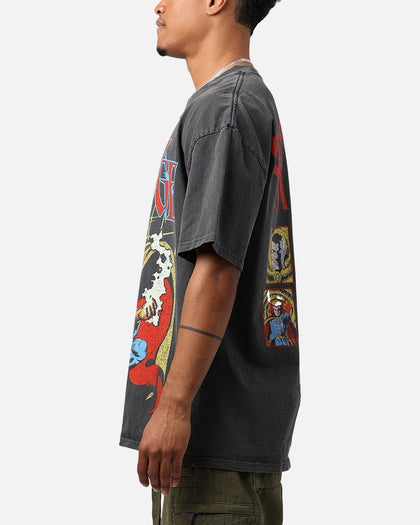 Marvel Doctor Strange Heavyweight Vintage T-Shirt Black Wash