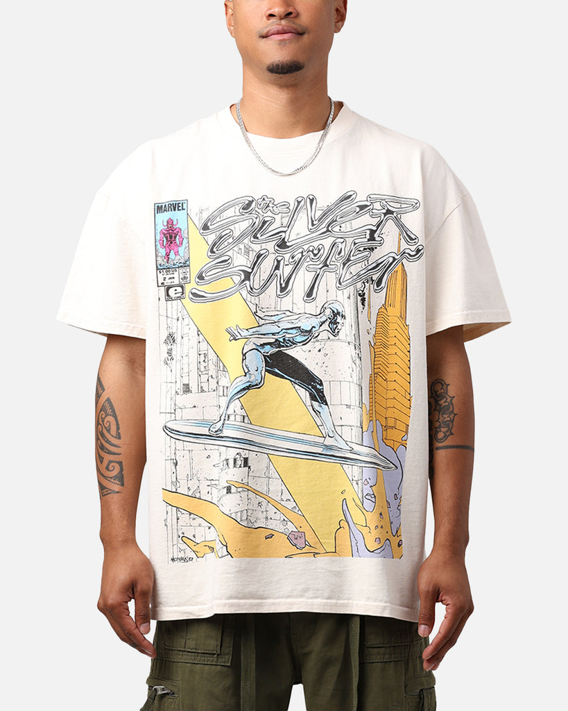 Marvel Silver Surfer T-Shirt Off White | Culture Kings US