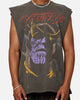 Marvel Thanos Heavyweight Vintage Muscle T-Shirt Black Wash
