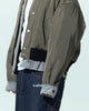 Loiter Shadow Layered Bomber Jacket Khaki