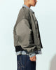 Loiter Shadow Layered Bomber Jacket Khaki