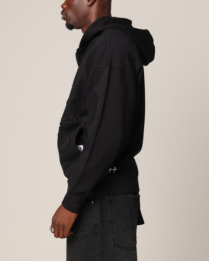Saint Morta Hellfire Zip Hoodie Black