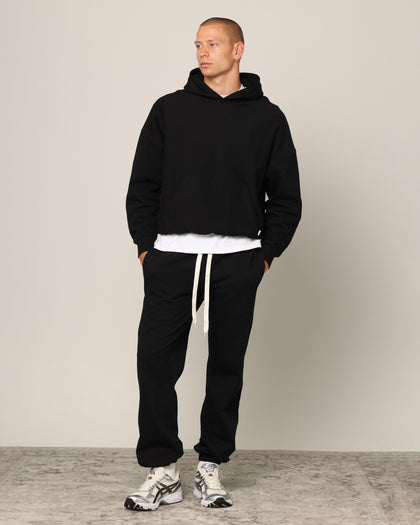 Carré Blanc Oversized Hoodie Black