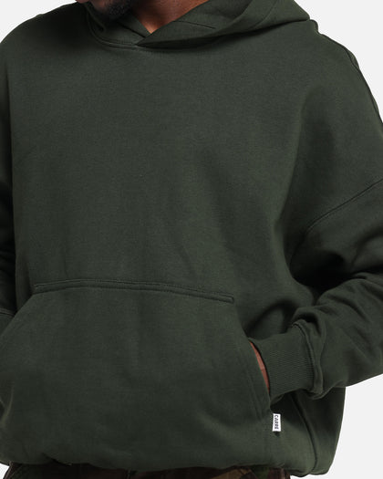 Carré Blanc Oversized Hoodie Dark Green