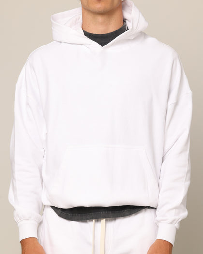 Carré Blanc Oversized Hoodie White