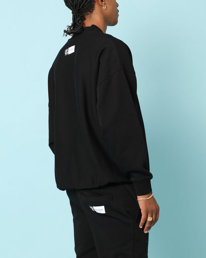 Carré Academy Oversized Crewneck Black