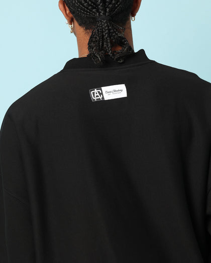 Carré Academy Oversized Crewneck Black