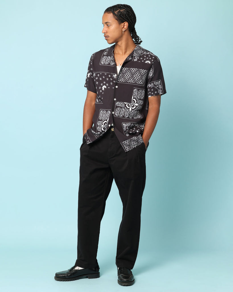 Carré Fragment Button Up Shirt Black | Culture Kings US