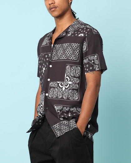 Carré Fragment Button Up Shirt Black
