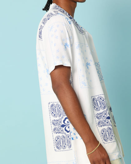 Carré Fragment Button Up Shirt White