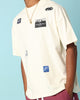 Carré Patchwork Oversized T-Shirt Off White