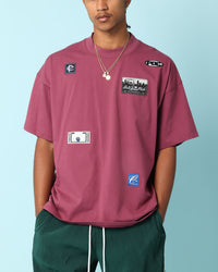 Carré Patchwork Oversized T-Shirt Port