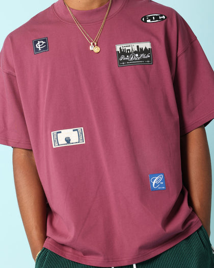 Carré Patchwork Oversized T-Shirt Port