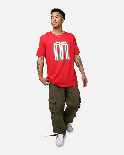 New Era Mexico National Baseball Team World Baseball Classic T-Shirt Scarlet