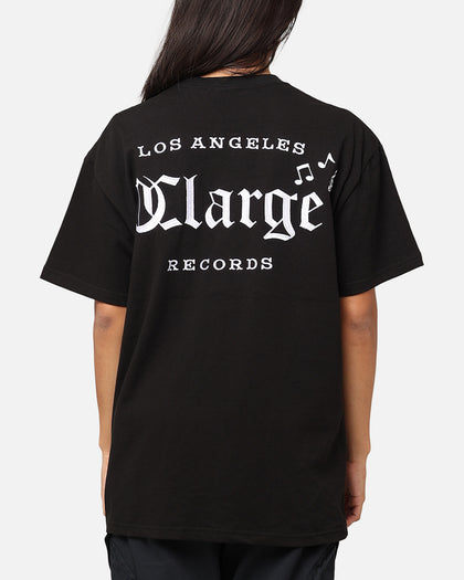 X-Large Records Heavyweight T-Shirt Black