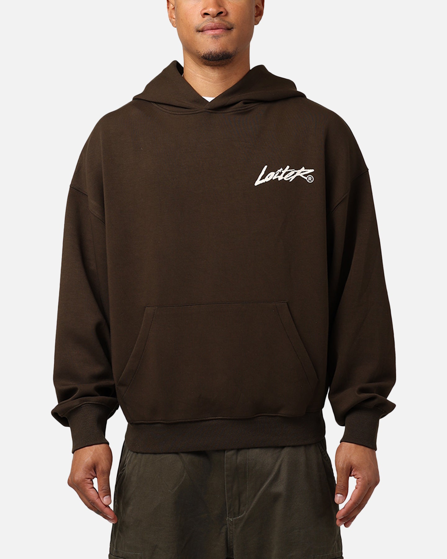 Loiter Chroma Premium Hoodie Dark Chocolate | Culture Kings US