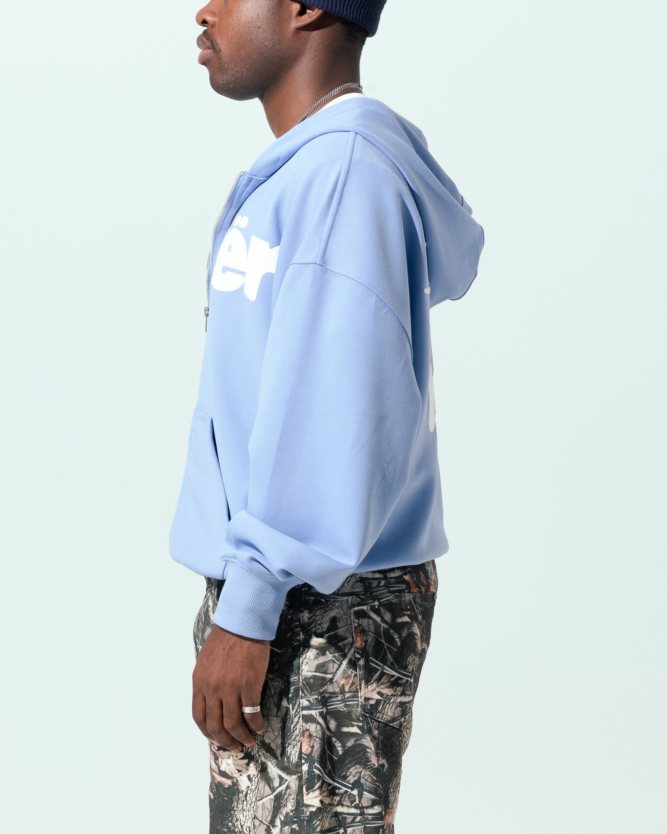 Loiter Cloud 9 Zip Hoodie Blue | Culture Kings US