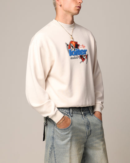 Loiter Elevate Crewneck Off White