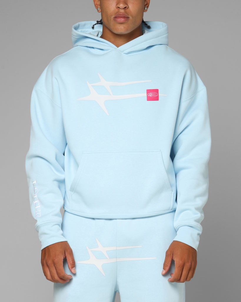 Loiter Hybrid Hoodie Light Blue | Culture Kings US