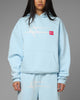 Loiter Hybrid Hoodie Light Blue