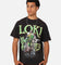 Marvel Loki Rising Vintage T-Shirt Black Wash