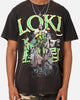 Marvel Loki Rising Vintage T-Shirt Black Wash