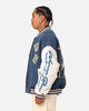 American Thrift X Warner Bros. 100 Years Varsity Jacket Blue/Cream