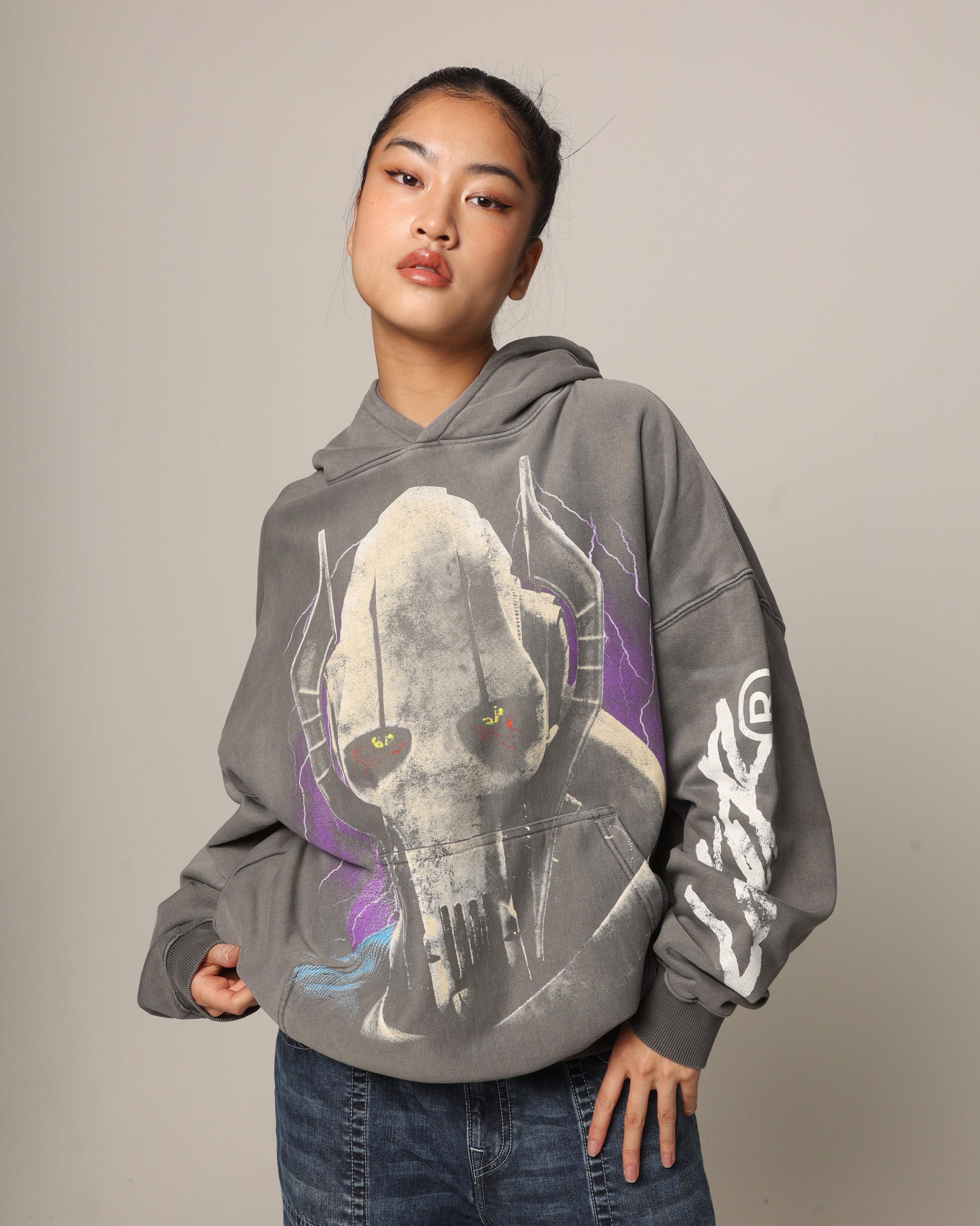 Star Wars General Grievous Hoodie Charcoal | Culture Kings US