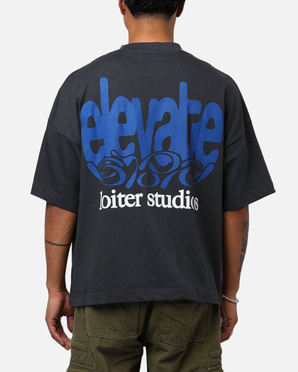 Loiter Elevate Box T-Shirt Charcoal