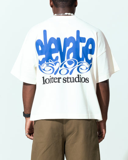 Loiter Elevate Box T-Shirt Off White