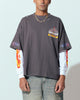 Loiter Motor Box T-Shirt Charcoal