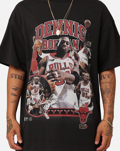 Mitchell & Ness Chicago Bulls Dennis Rodman Player T-Shirt Black