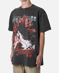 MNML Peroxide Band T-Shirt Washed Black