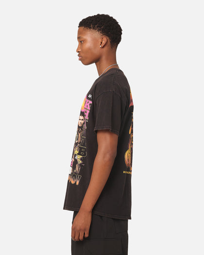 UFC By Goat Crew Khabib Nurmagomedov The Eagle Vintage T-Shirt Black Wash