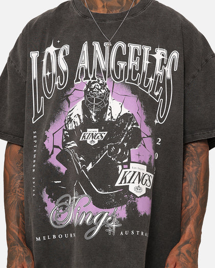 Culture Kings X NHL Los Angeles Kings Global Series Team Vintage Heavyweight T-Shirt Black