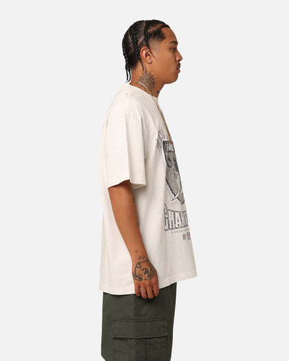 Mitchell & Ness Las Vegas Raiders Shield T-Shirt White Marle