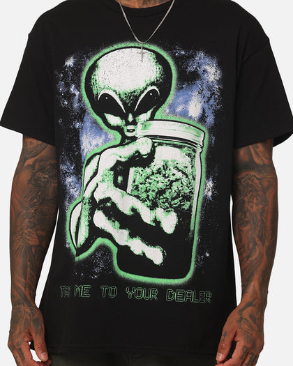 Urban Backwoods Alien Ghosts Men's T-Shirt black Urban Backwoods Alien Ghosts Men's T-Shirt black
